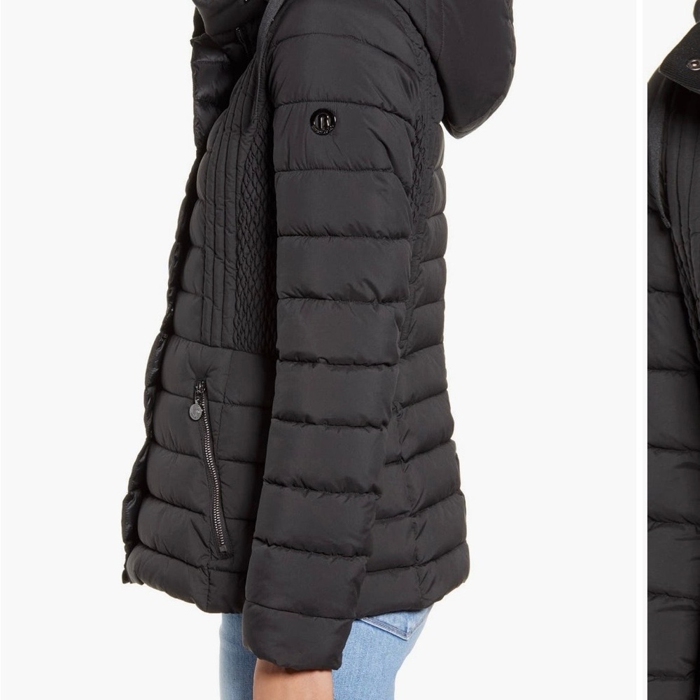 Bernardo Women's Packable Water Resistant Puffer Jacket - Khaki green - Picture 11 of 13